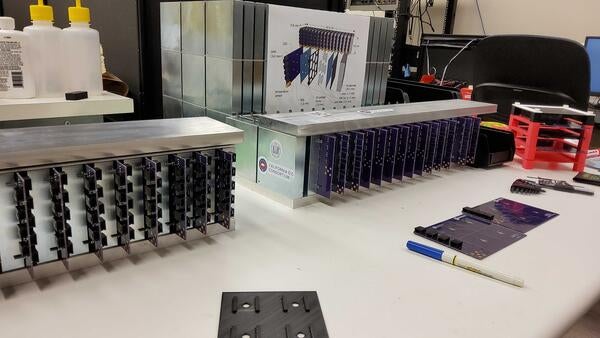 Calorimeter insert prototype