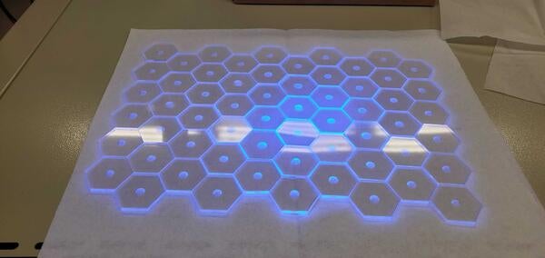 Hexagonal cells (several)