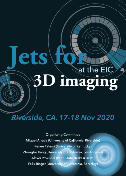 Poster of the "jets for 3D imaging at the EIC" workshop