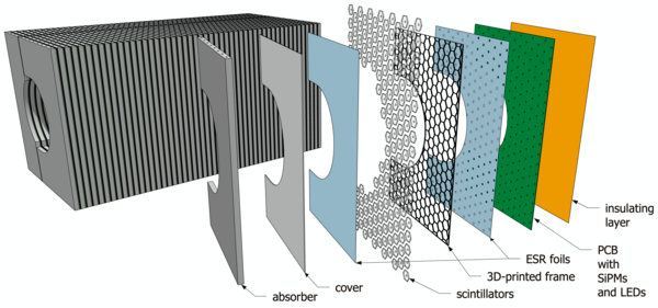 Calorimeter insert EIC